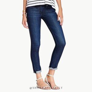 EUC AG Anthropologie Women's The Stilt Cigarette Leg Jeans Size 29 R, Dark